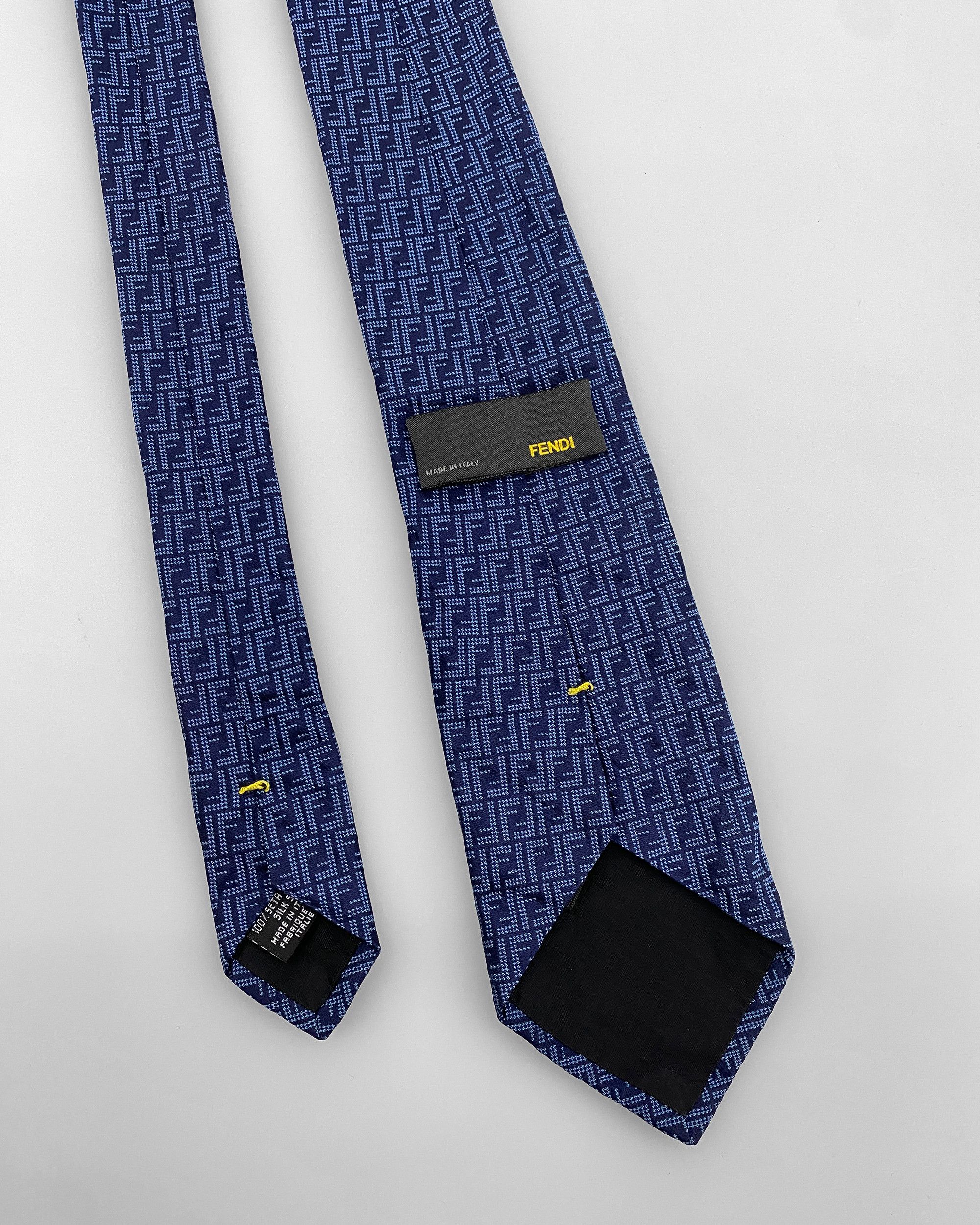 Fendi 2000s Monogram Tie Size ONE SIZE - 6 Thumbnail
