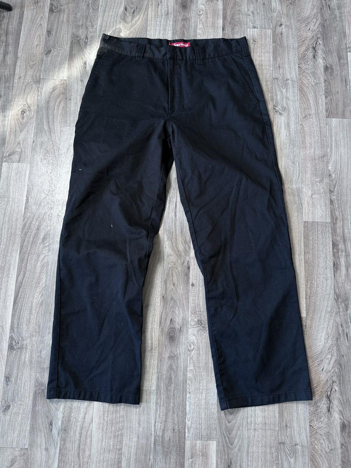 Supreme Toy Machine Work Pant Black Men's - SS24 - US