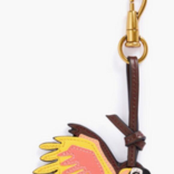 Zimmermann Zimmermann Leather parrot keychain Size ONE SIZE - 4 Thumbnail