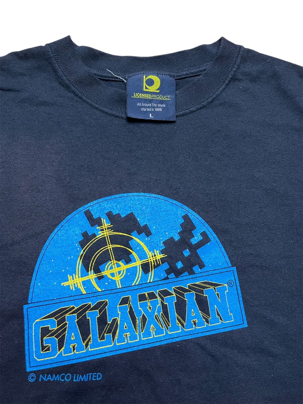 The Game Vintage 90s Namco Limited Galaxian Game promo tee Size US L / EU 52-54 / 3 - 2 Thumbnail