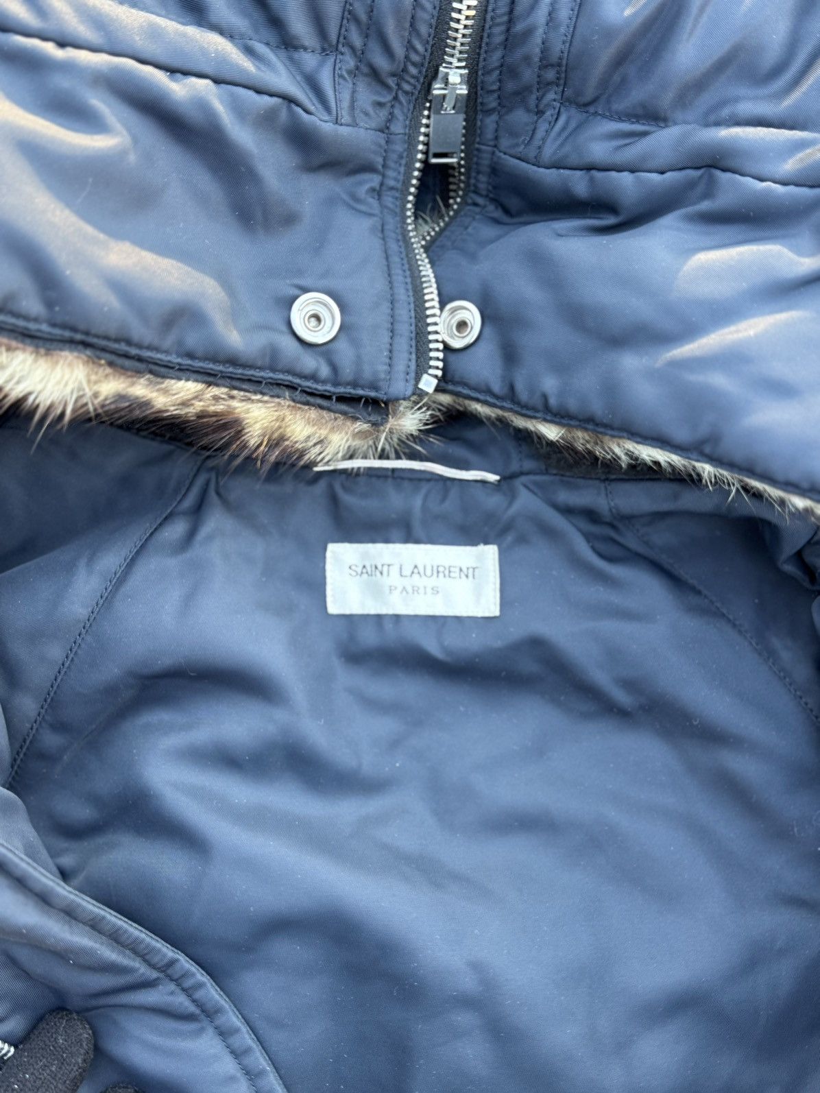 Saint Laurent Paris Saint Laurent Hedi Slimane FW 15 N-28 Bomber Size US XS / EU 42 / 0 - 3 Thumbnail