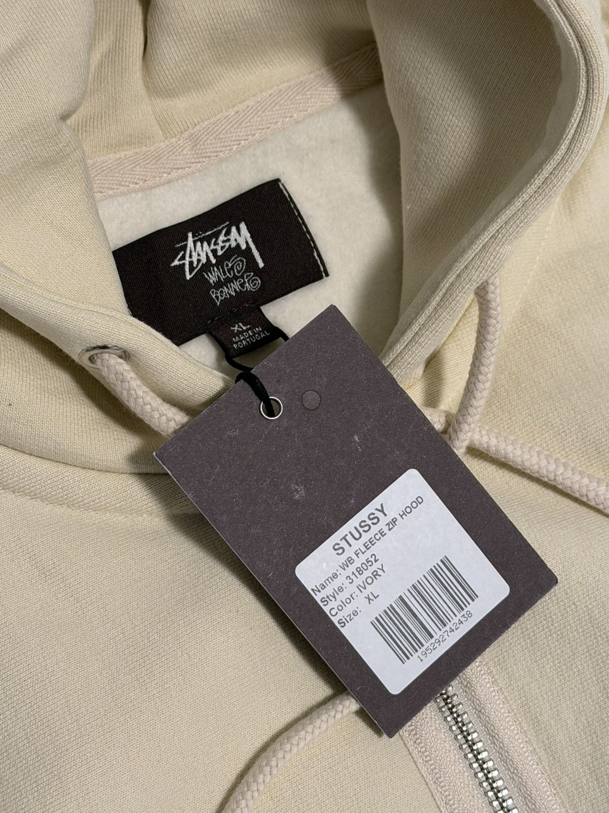 Stussy × Wales Bonner Stüssy x Wales Bonner Fleece Zip Hoodie XL – Limited Release Size US XL / EU 56 / 4 - 3 Thumbnail