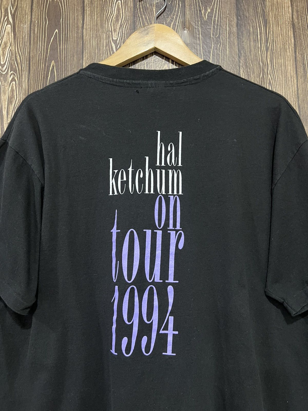 Band Tees × Vintage Vintage 90s Hal Ketchum Tour Tshirt Size US L / EU 52-54 / 3 - 10 Thumbnail