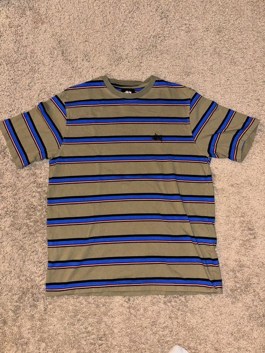 Stussy Stussy Striped T-Shirt | Grailed