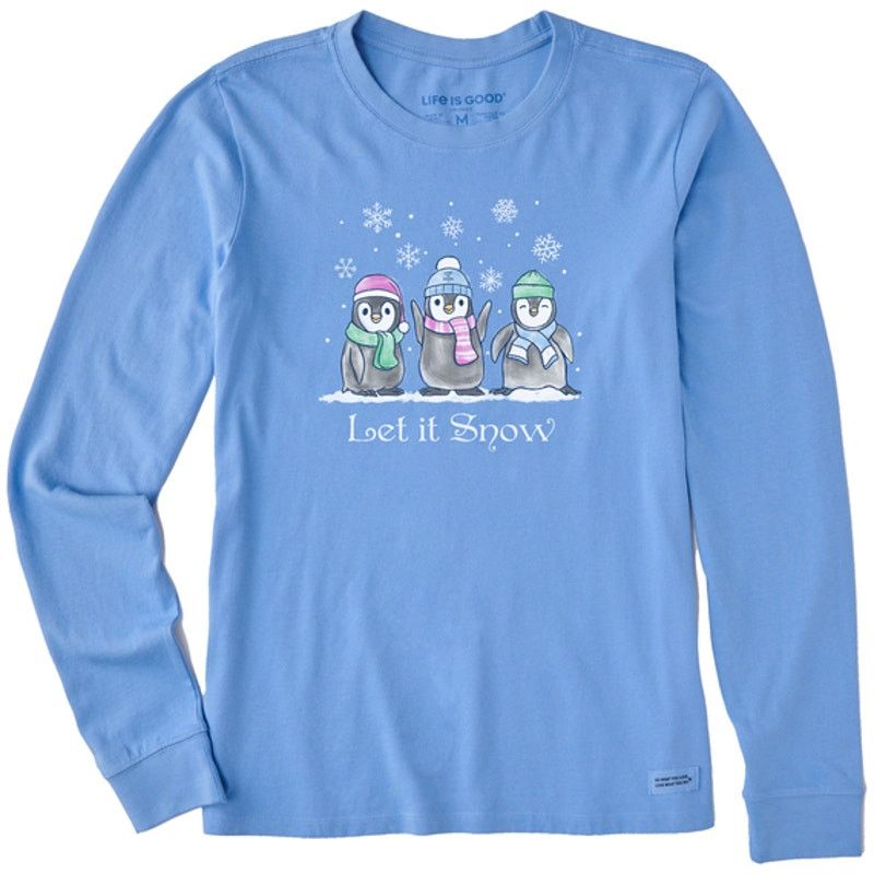 Life is Good Life Is Good Womens Crusher Tee Size XXL Let It Snow Penguin Size XXL / US 16-18 / IT 52-54 - 7 Thumbnail
