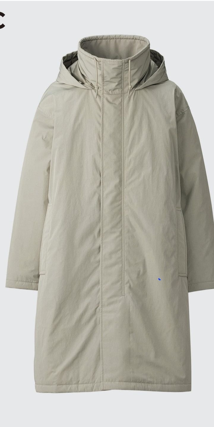 Uniqlo Uniqlo Hooded Coat Size Medium Color Khaki Size US M / EU 48-50 / 2 - 1 Thumbnail