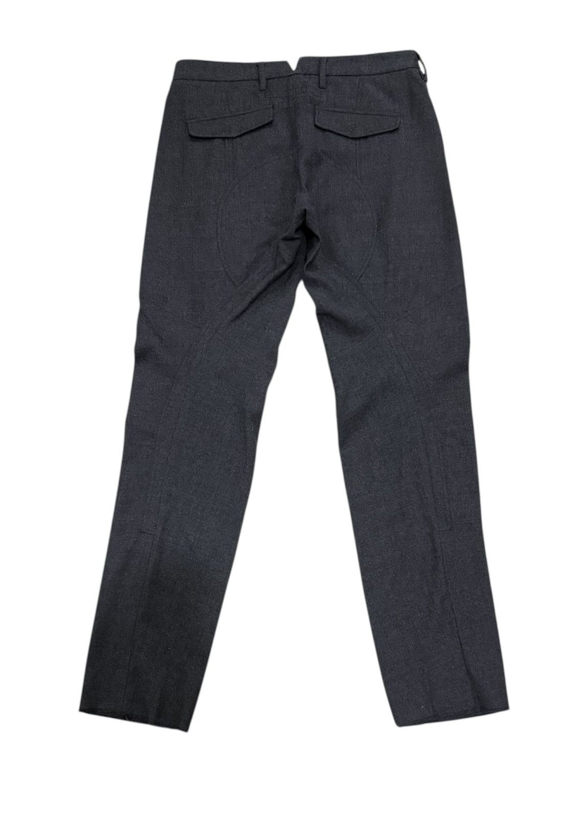 Designer × Neil Barrett NEIL BARRET DESIGN WOOL TECHNICAL ZIP TROUSERS Size US 34 / EU 50 - 5 Thumbnail