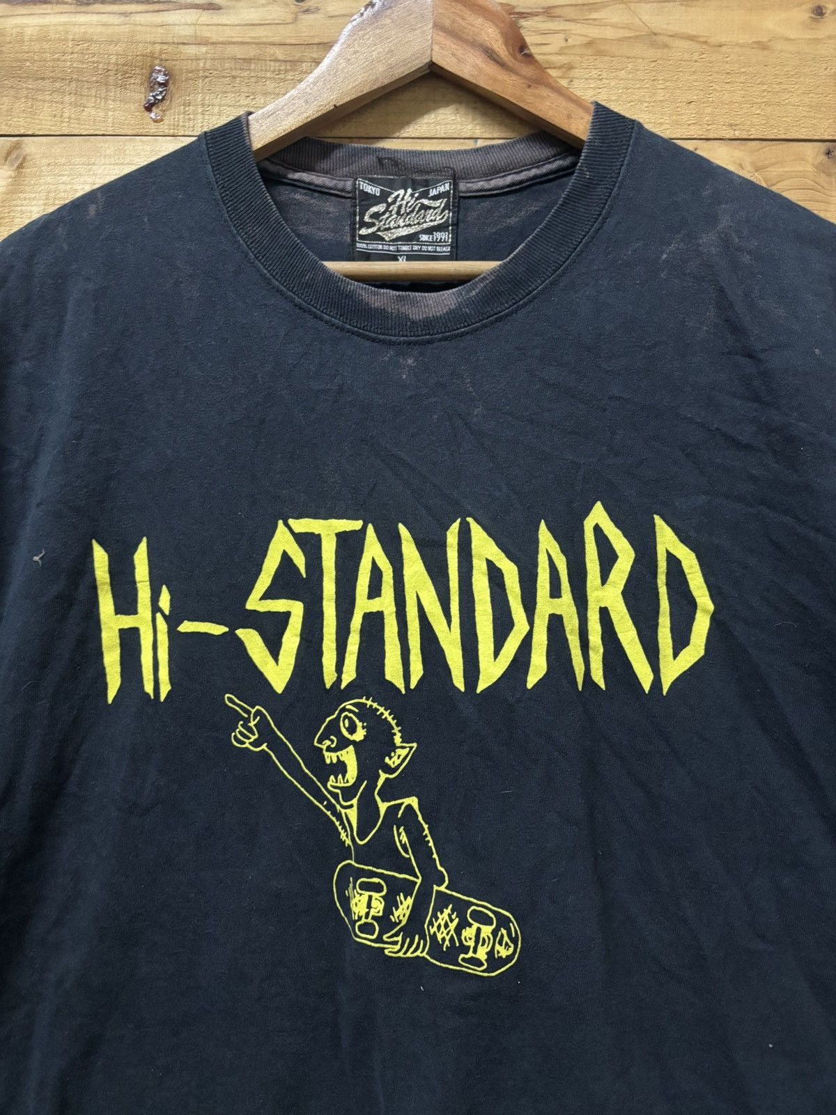 Band Tees Vintage 1991 Hi-standard japanese punk band tshirt Size US XL / EU 56 / 4 - 3 Thumbnail