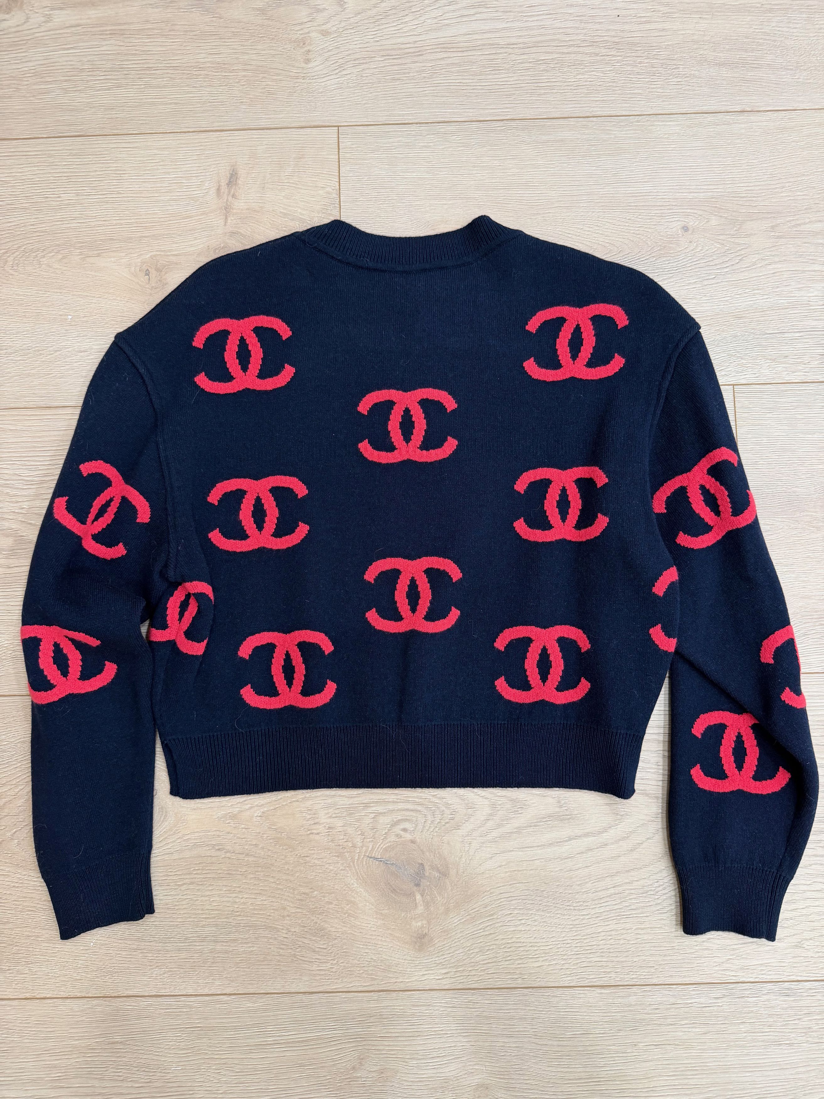 Chanel Chanel 21P Pink CC Logo Cashmere Jumper Pullover Sweater 34 Size XXS / US 00 / IT 34 - 14 Thumbnail