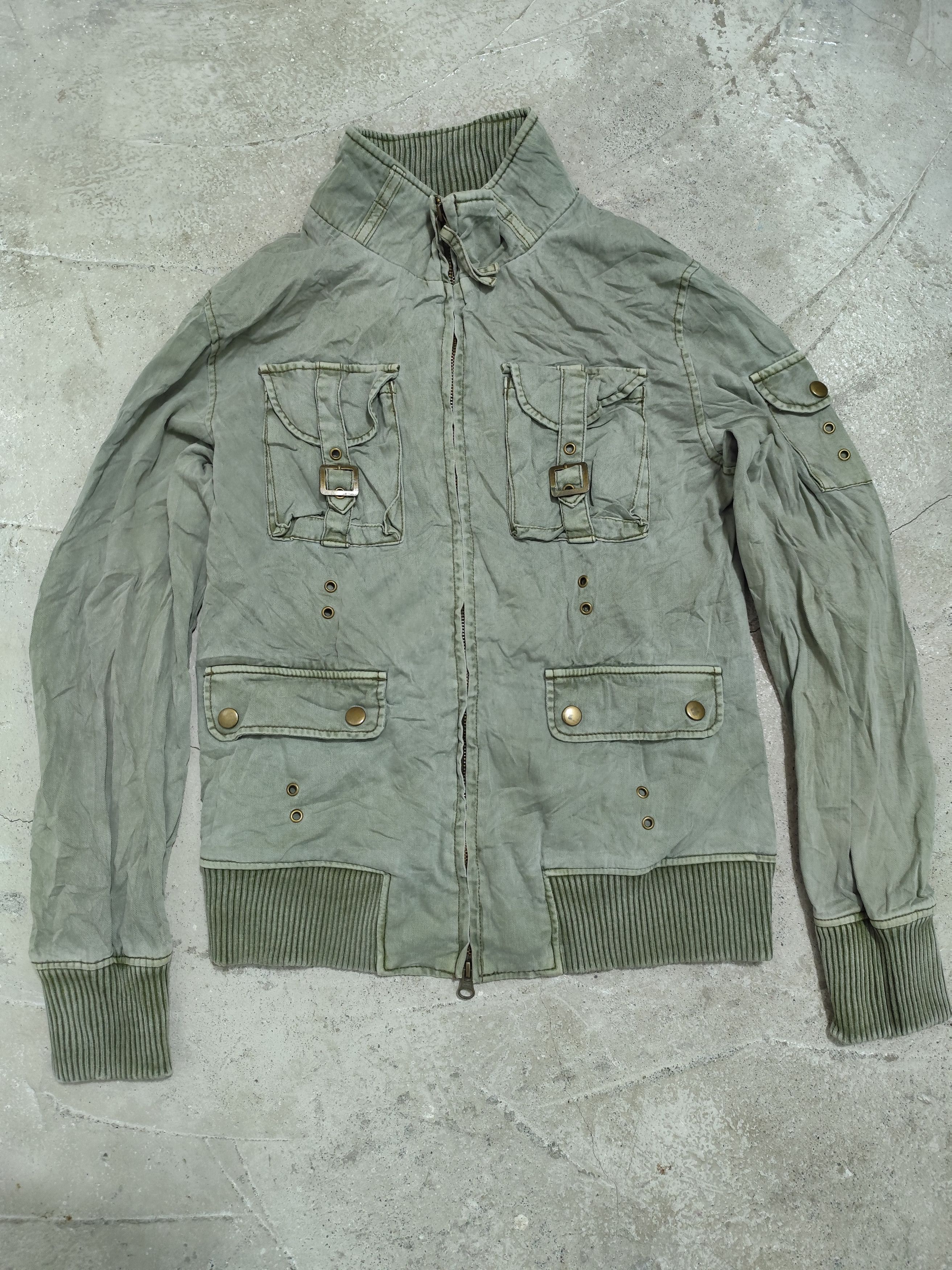 14th Addiction × Isamu Katayama Backlash × KMRii If six was nine style gothic style jacket mangrove Size US S / EU 44-46 / 1 - 1 Thumbnail