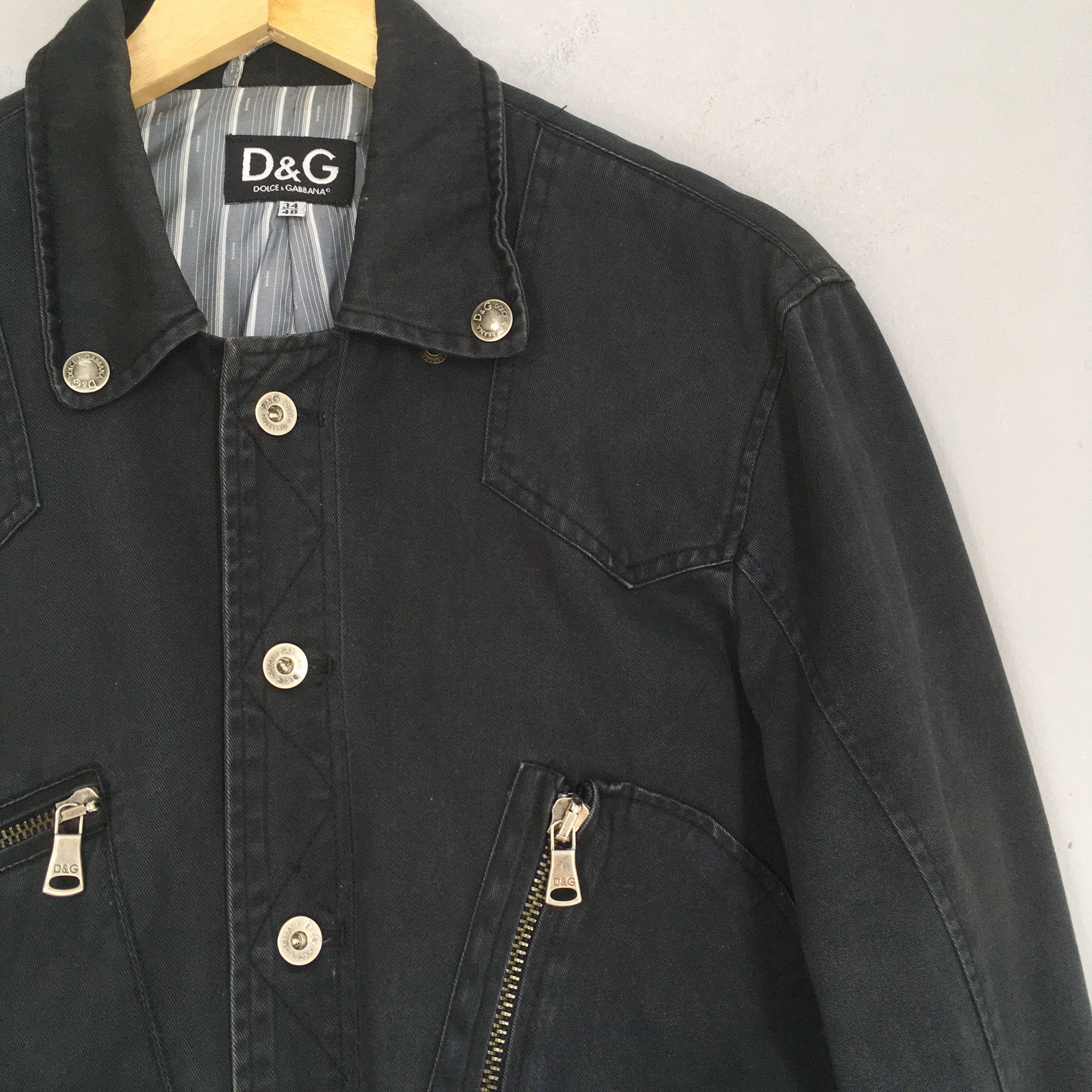 Dolce & Gabbana Vintage Dolce Gabbana D&G Punk Jacket Small Size US S / EU 44-46 / 1 - 2 Thumbnail