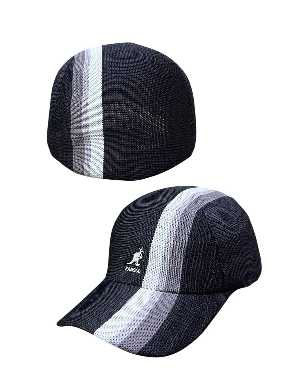 Kangol Vintage Kangol Transmission Stripe Space Cap Size ONE SIZE - 6 Thumbnail