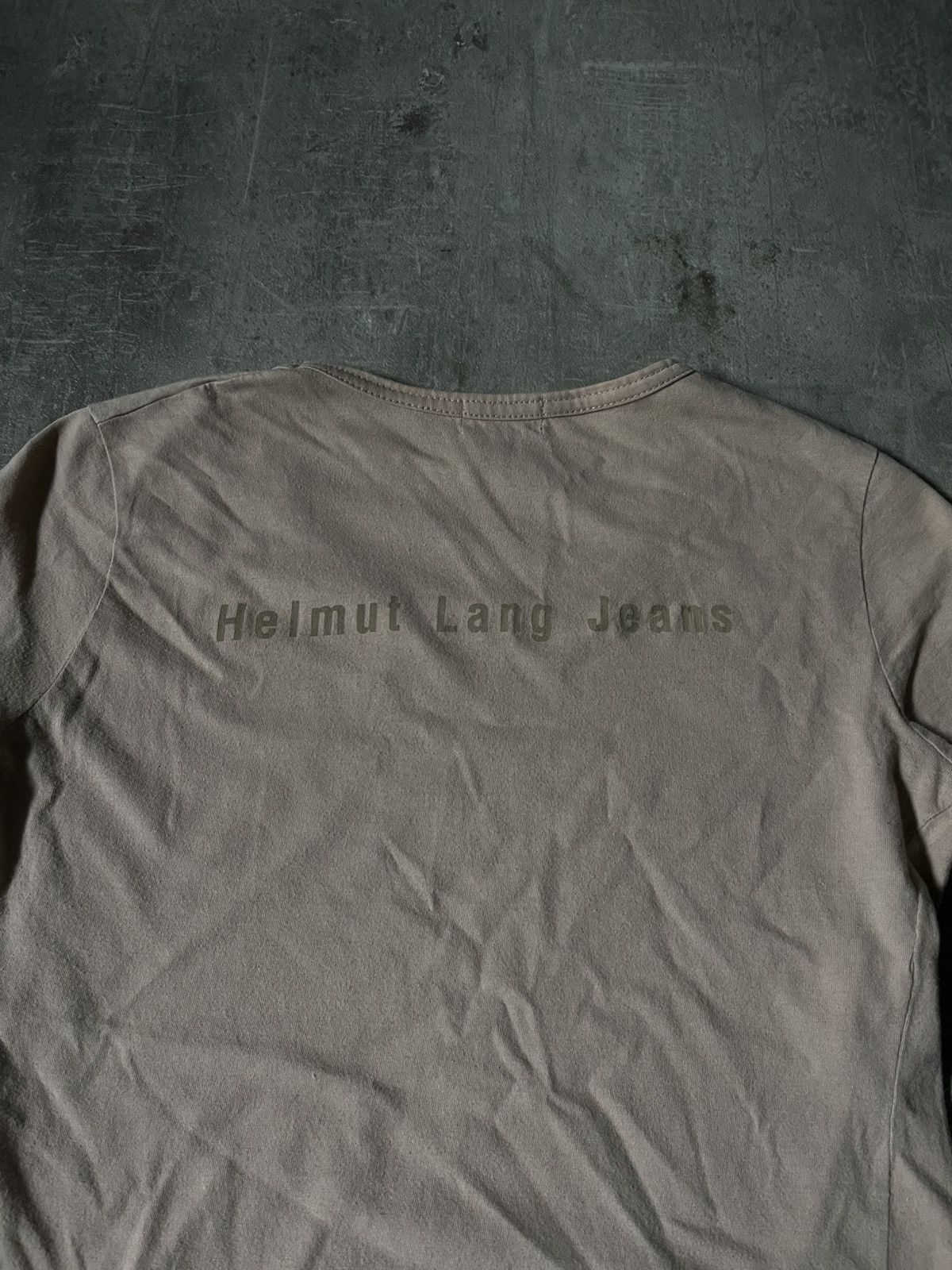 Helmut Lang Archival Helmut Lang 1997 Maria T-shirt beige Size US M / EU 48-50 / 2 - 2 Thumbnail