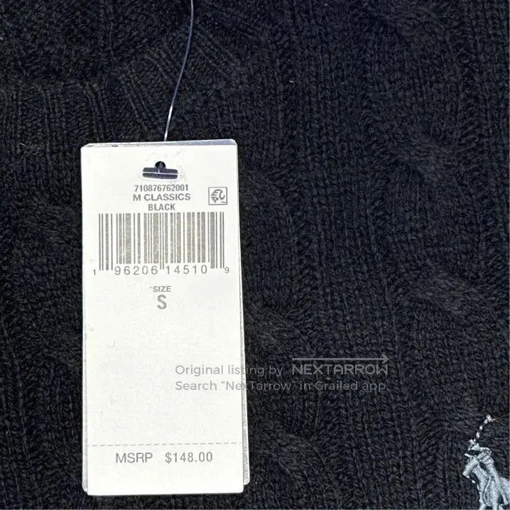 Polo Ralph Lauren Polo Ralph Lauren Men's Logo Embroidered Wool Sweater. Size US S / EU 44-46 / 1 - 3 Thumbnail