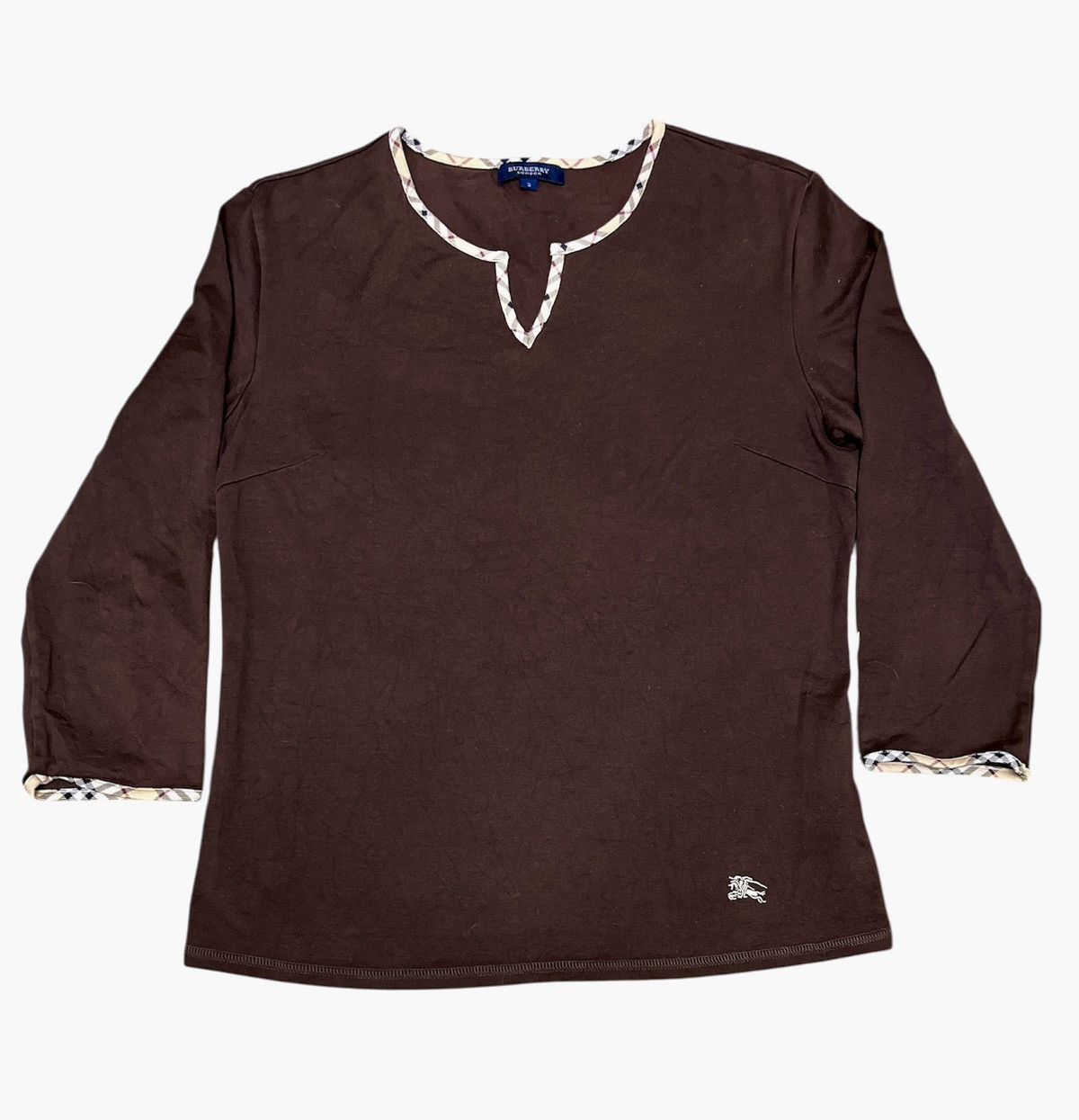 Burberry Burberry Long Sleeve Shirt Size XXS / US 00 / IT 34 - 1 Thumbnail