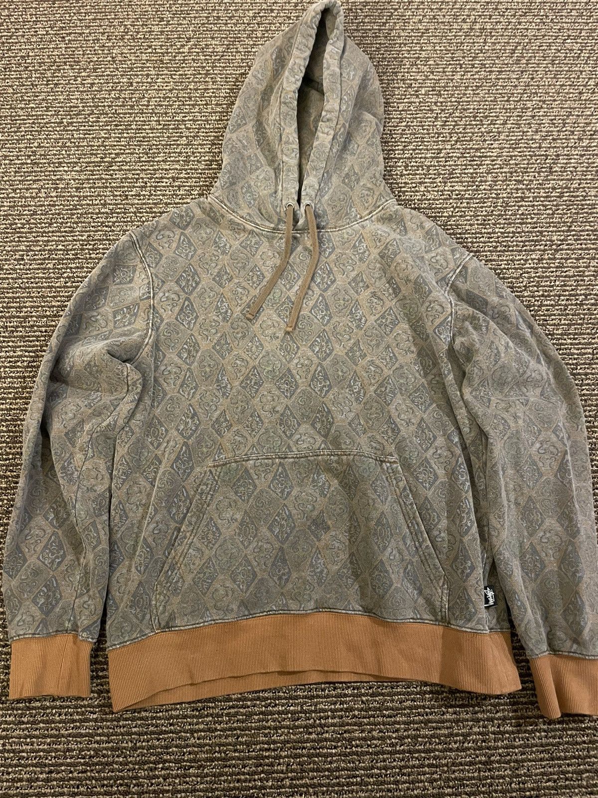 Stussy Stussy paisley hoodie Grailed