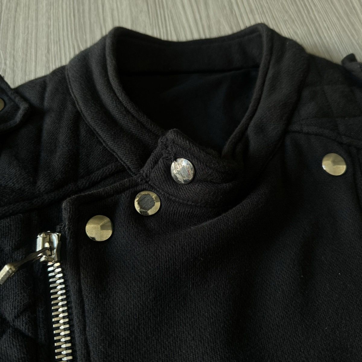 Pierre Balmain Pierre balmain paris wool material biker jackets Size S / US 4 / IT 40 - 4 Thumbnail
