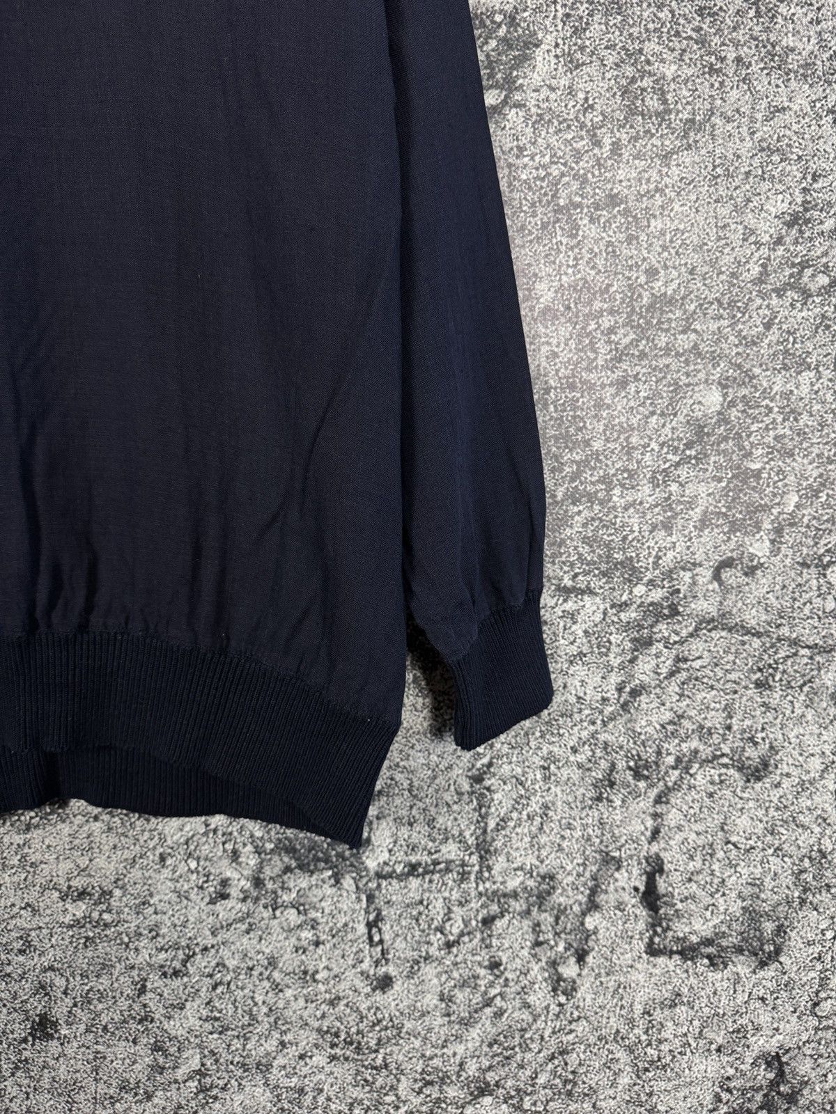 Carlo Colucci Vintage 90s Carlo Colucci 3D Knit Sweater Linen Back Germany Size US L / EU 52-54 / 3 - 15 Thumbnail