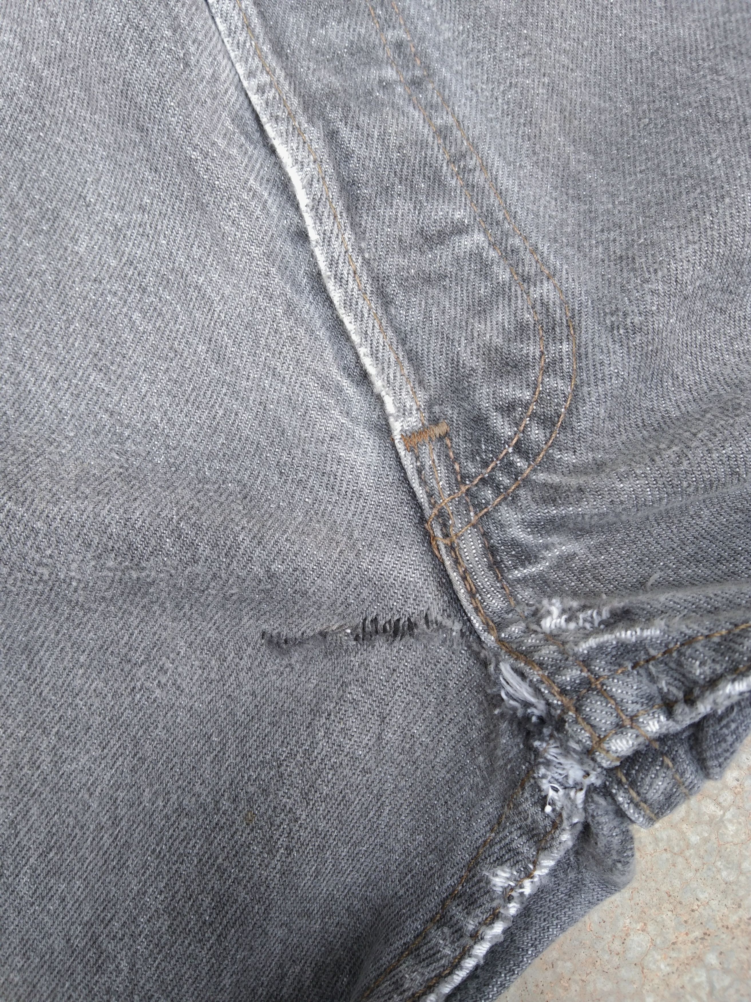 Levi's 90s Vintage Levis 501 Made In USA Straight Leg Jeans 34x33 Size US 34 / EU 50 - 6 Thumbnail