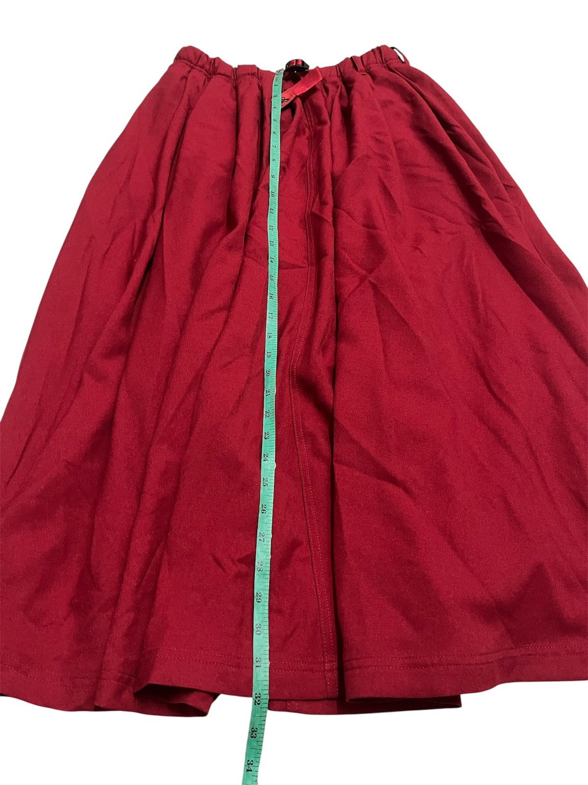 Gramicci Red Long Flare Skirt By Gramicci Size 30" / US 8 / IT 44 - 7 Thumbnail
