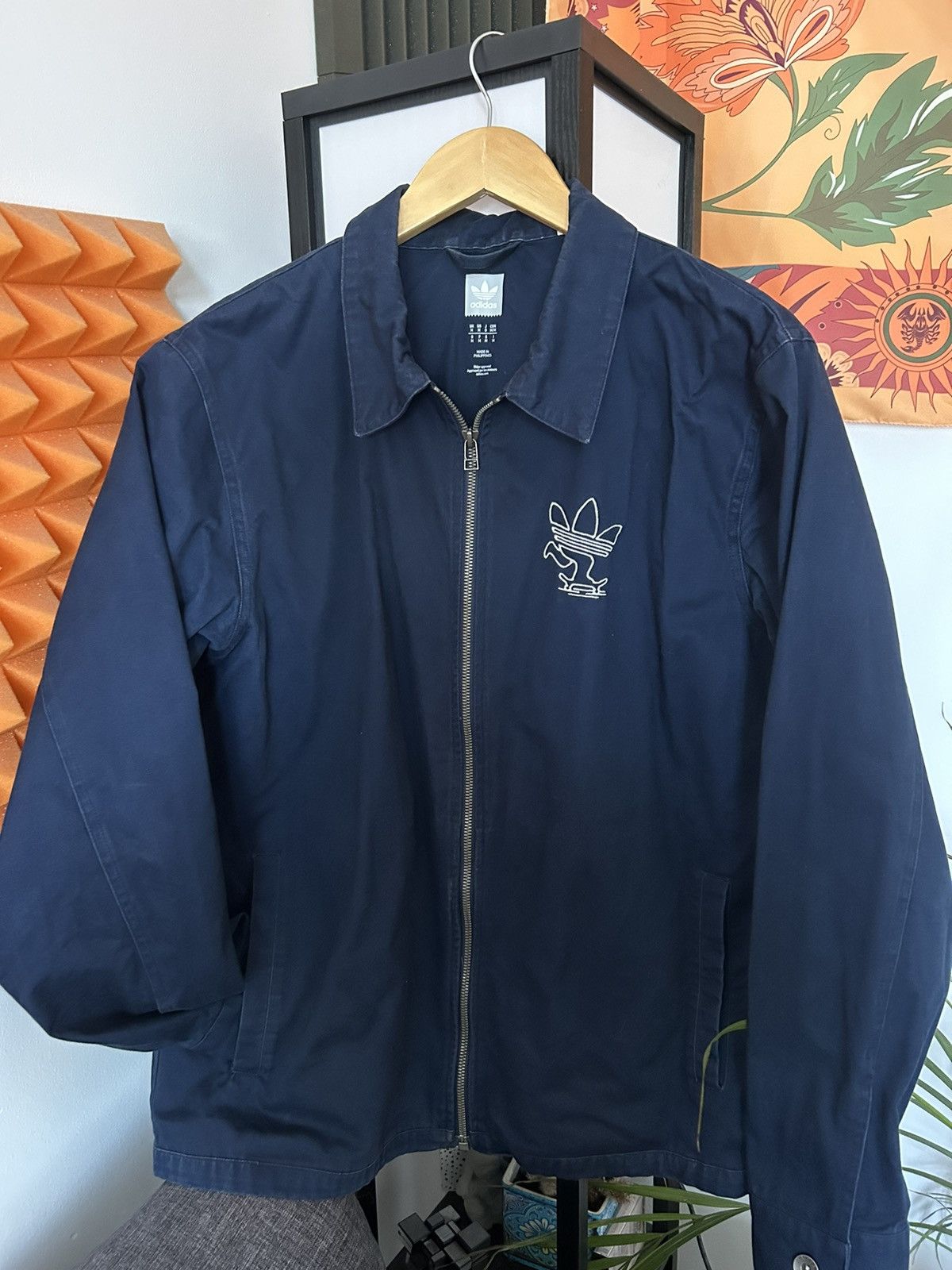 Adidas Adidas Skateboarding Light Jacket / Rare Size US M / EU 48-50 / 2 - 1 Thumbnail
