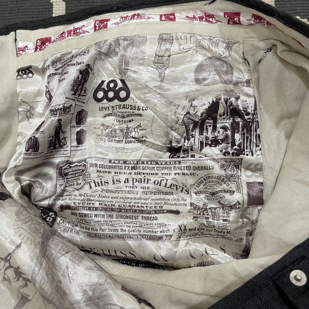 Levi's × Levi's Vintage Clothing × Vintage Rare Limited Edition Levis x 686 Denim Ski Pants Size 36" / US 14 / IT 50 - 22 Thumbnail