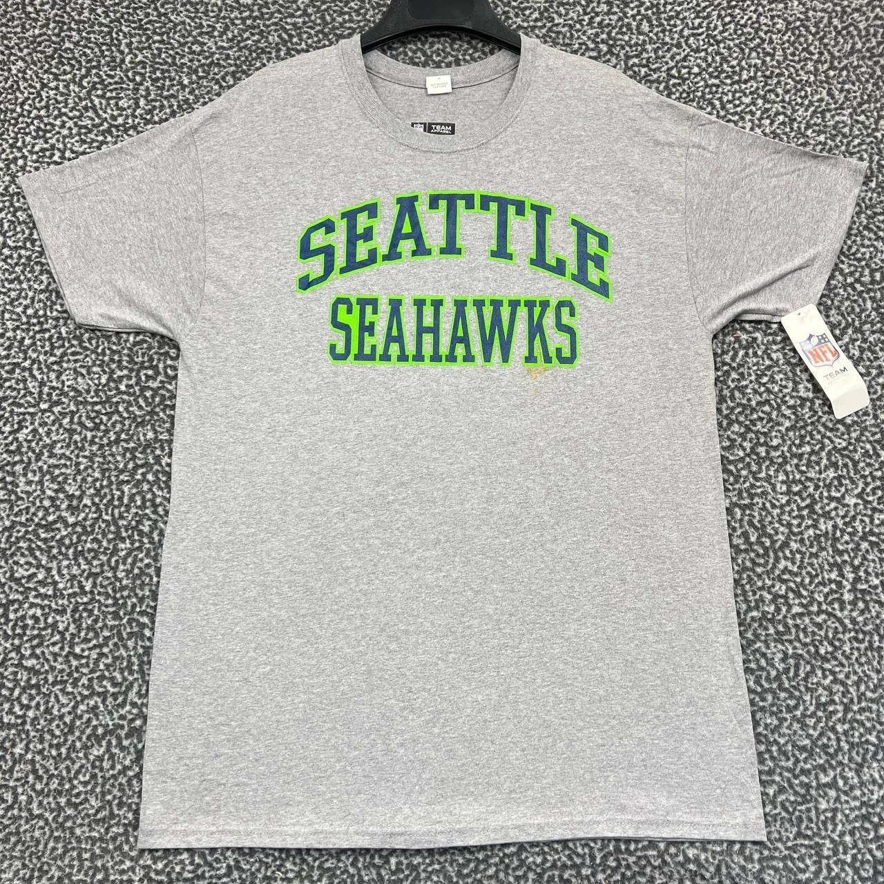 Other Seattle Seahawks Shirt Men M Gray Short Sleeve Crew Neck New Size US M / EU 48-50 / 2 - 1 Thumbnail