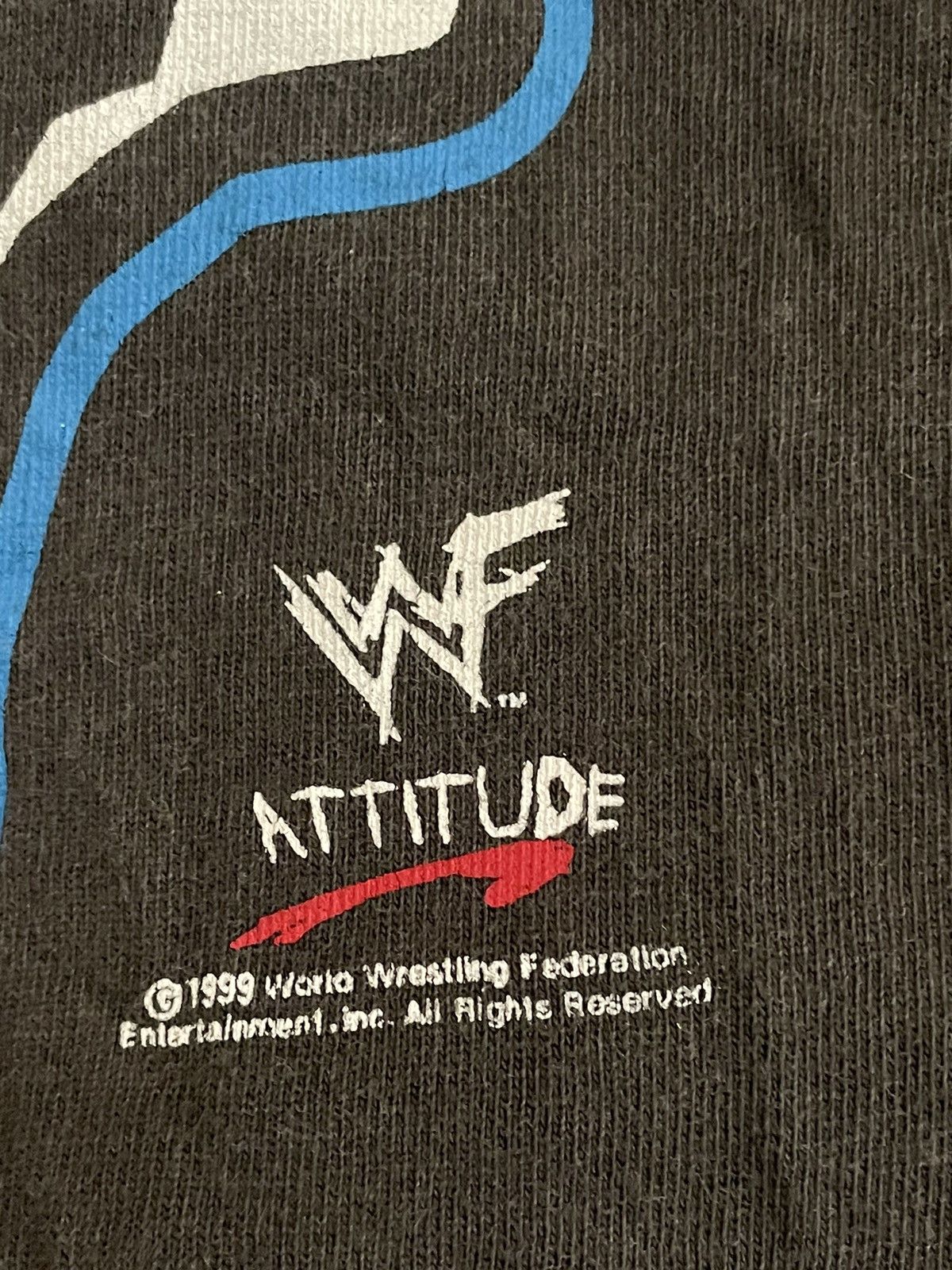 Vintage × WWE × WWF Stone cold Steve Austin 3:16 Venom V-neck Size US L / EU 52-54 / 3 - 6 Thumbnail