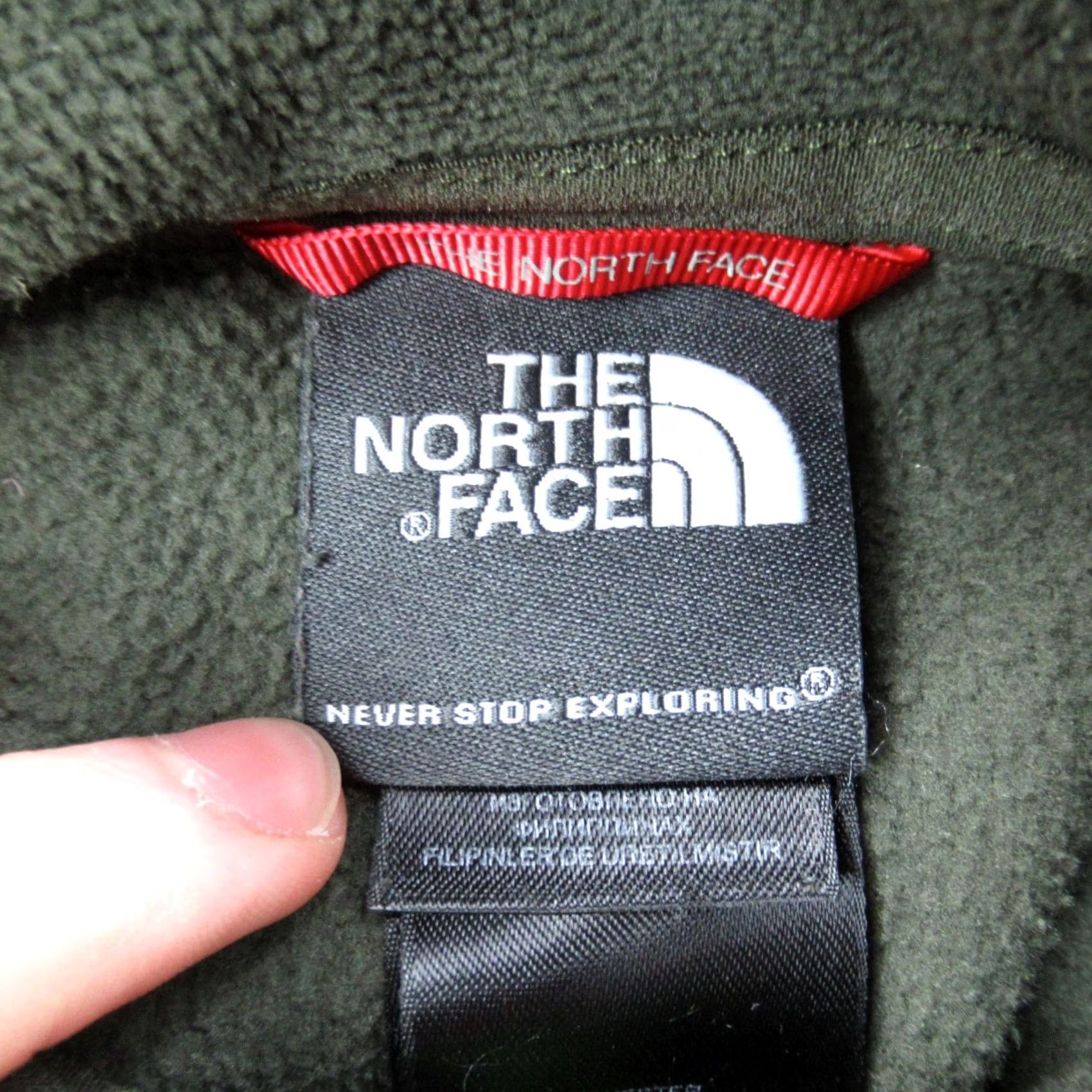 The North Face North Face Pullover Mens Medium Green Long Sleeve 1/4 Zip Casual Lightweight Size US M / EU 48-50 / 2 - 4 Thumbnail