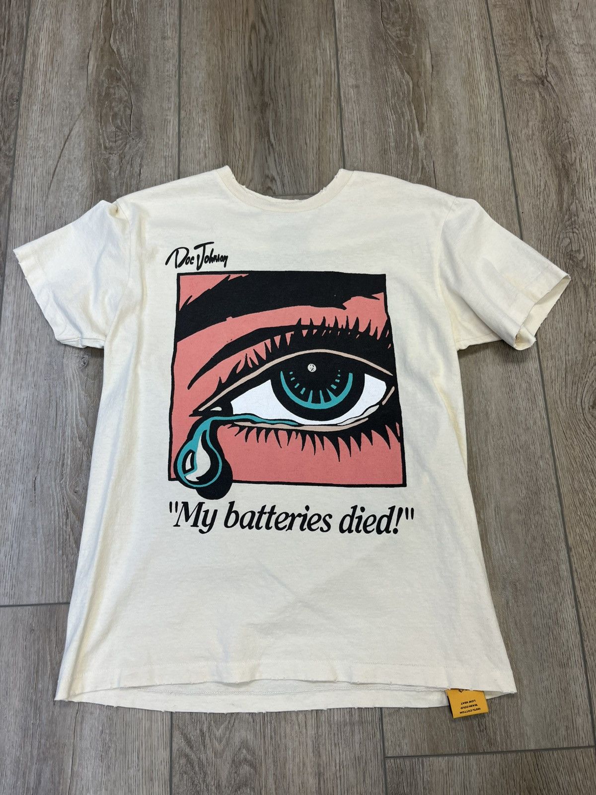 Gallery Dept. Gallery Department Batteries Died T shirt Size US S / EU 44-46 / 1 - 1 Thumbnail