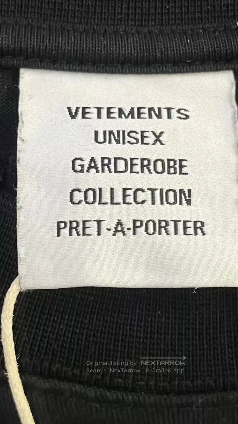 Vetements VETEMENTS Embroidered Patch Sweatshirt Size US L / EU 52-54 / 3 - 3 Thumbnail