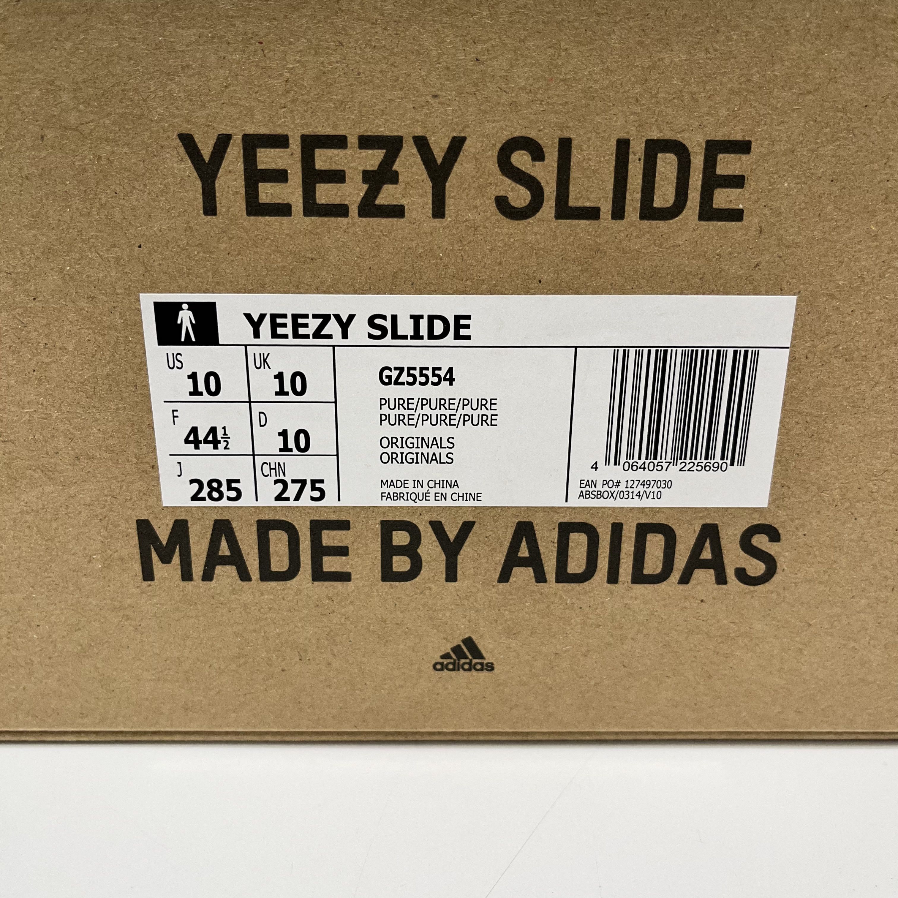 Adidas Adidas Yeezy Slide Pure (First Release) Size US 10 / EU 43 - 14 Thumbnail