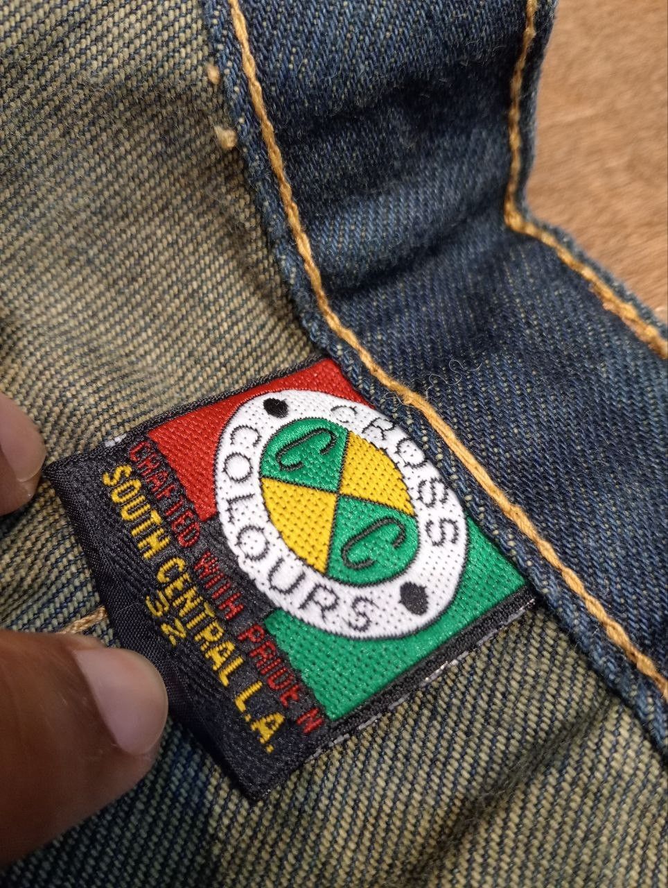 Cross Colours VINTAGE CROSS COLOURS BAGGY WIDE LEG DENIM PANTS Size US 32 / EU 48 - 7 Thumbnail