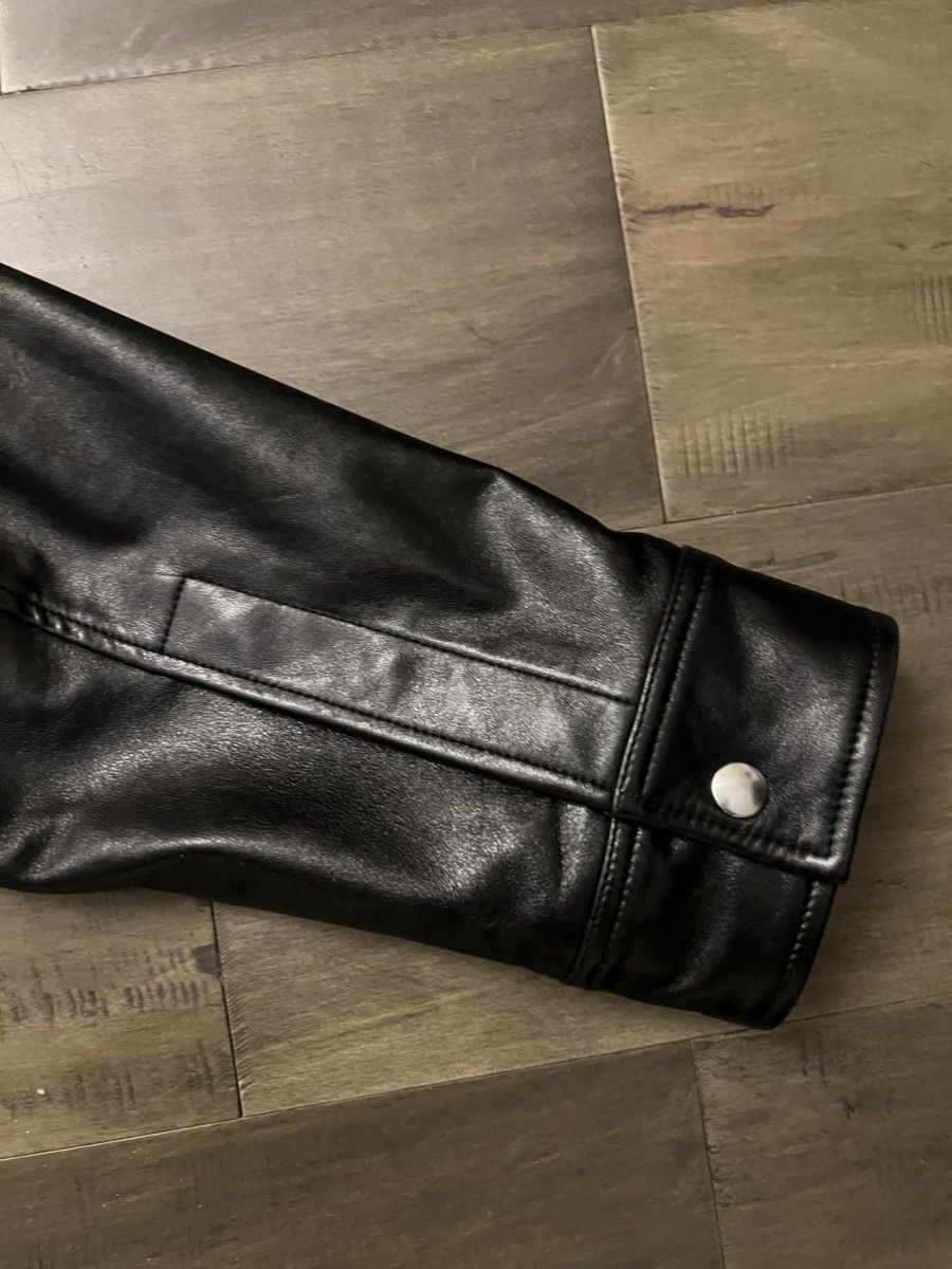 Helmut Lang Helmut Lang FW ‘23 Leather Jacket Size US L / EU 52-54 / 3 - 6 Thumbnail