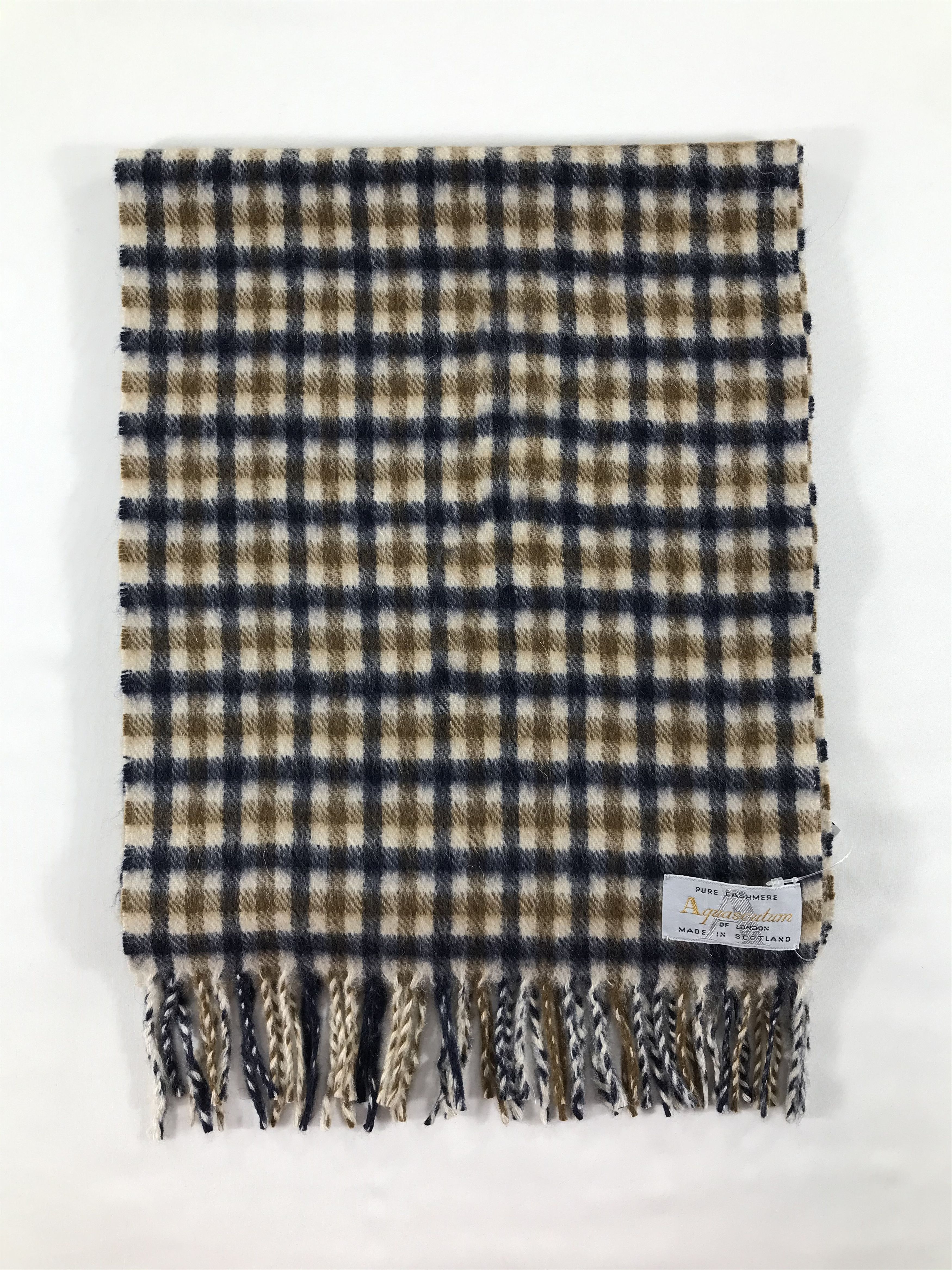 Aquascutum Vintage Aquascutum Scarf/Muffler/Neckwear MF1391 Size ONE SIZE - 2 Thumbnail