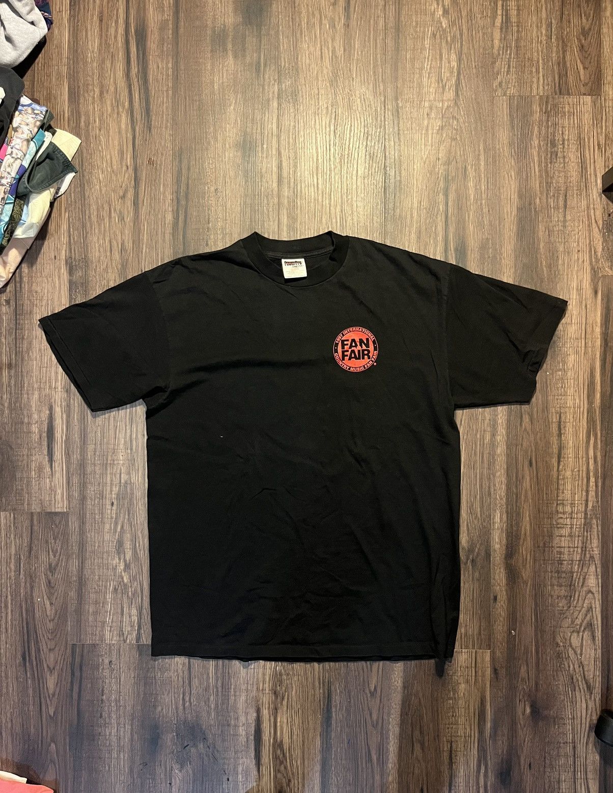 Band Tees 🔥Vintage Fan Fair Nashville Tennessee CMA Tee Shirt 1997🔥 Size US XL / EU 56 / 4 - 2 Thumbnail