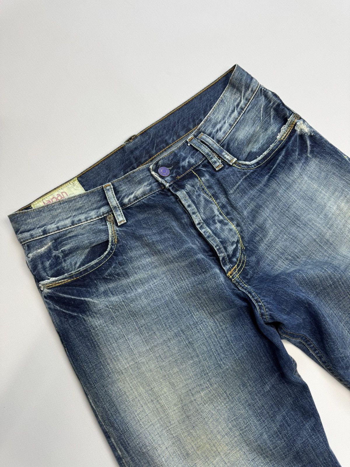 Japan Rags Japan Rags Vintage Wash Denim Japanese Archive Fit Y2K Size US 30 / EU 46 - 6 Thumbnail