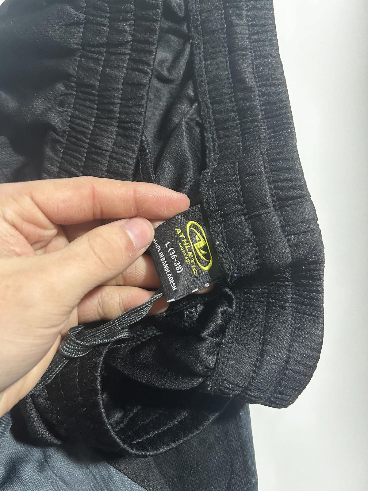 Designer Stylish Black Athletic Pants by ZL Size US 34 / EU 50 - 3 Thumbnail