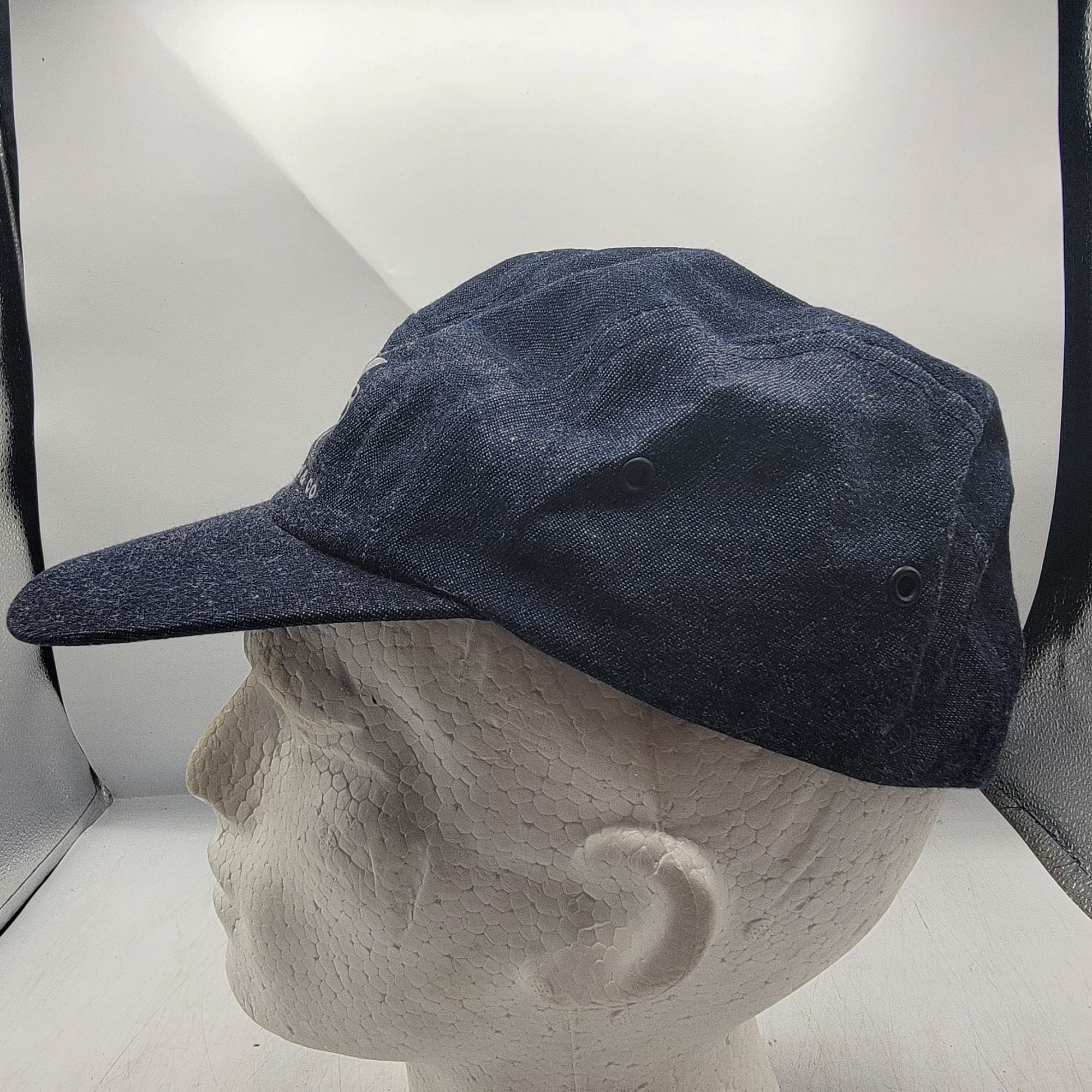 Other NY Jeans New York Co Denim Cap Adults Blue Hat Fashion Going Size ONE SIZE - 2 Thumbnail