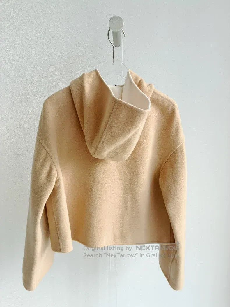 Fendi Fendi Beige Wool Hooded Jacket Size XXS / US 00 / IT 34 - 3 Thumbnail