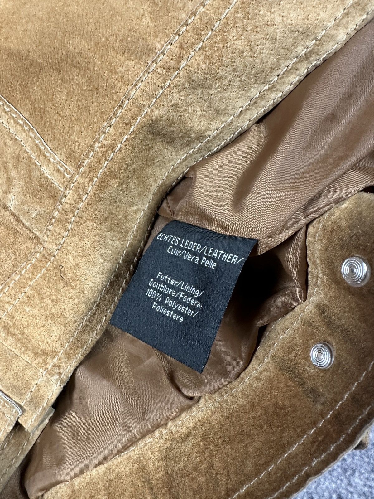 Vintage Y2K Vintage Leather Jacket Streetwear Rare Style USA VTg S Size US S / EU 44-46 / 1 - 4 Thumbnail