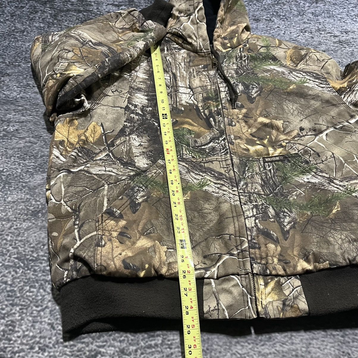 Realtree VINTAGE WOLVERINE CAMO WORKWEAR SKATER HOODED JACKET SIZE XL Size US XL / EU 56 / 4 - 10 Thumbnail