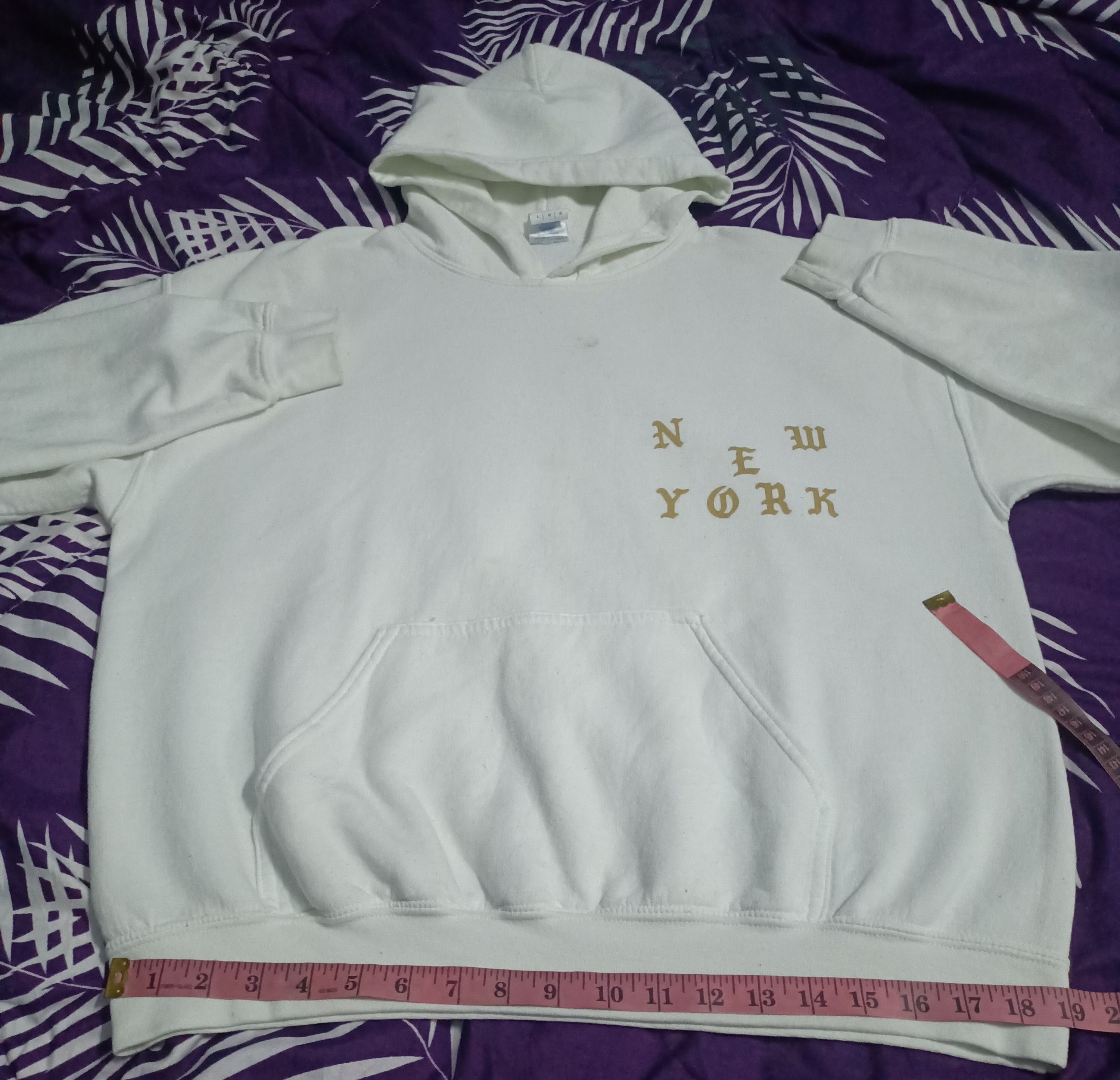 Rap Tees KENYE WEST x WOKE UP AND FELT THE VIBE x NEW YORK x HODDIE Size US L / EU 52-54 / 3 - 7 Thumbnail