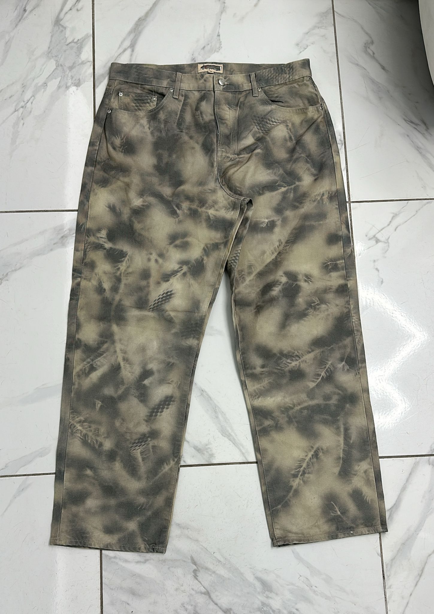 パンツ 24FW Stussy BIG OL' JEAN STENPAT CAMO Stussy Big Ol' Camo Stenpat Jean North Fork Men's - FW24 - US