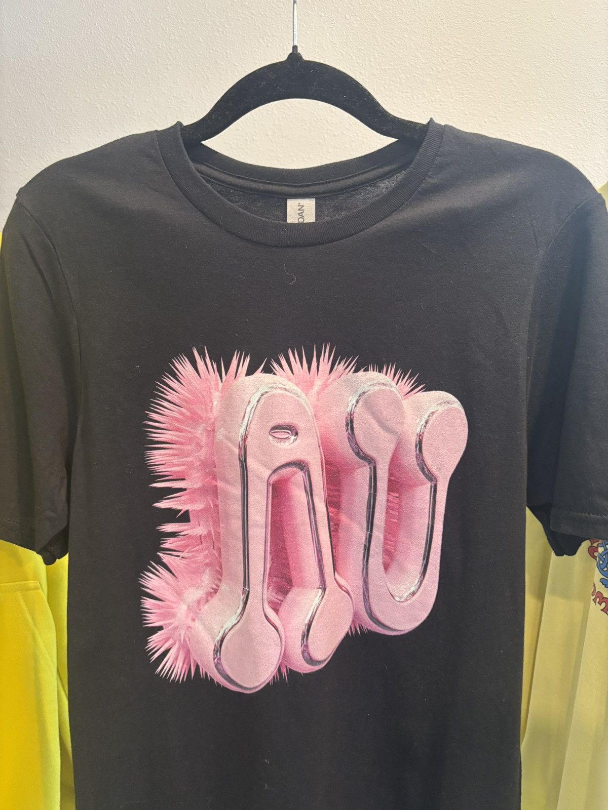Japanese Brand Pink AU “Amen Universal” Spike Tee 👾 Size US S / EU 44-46 / 1 - 2 Thumbnail