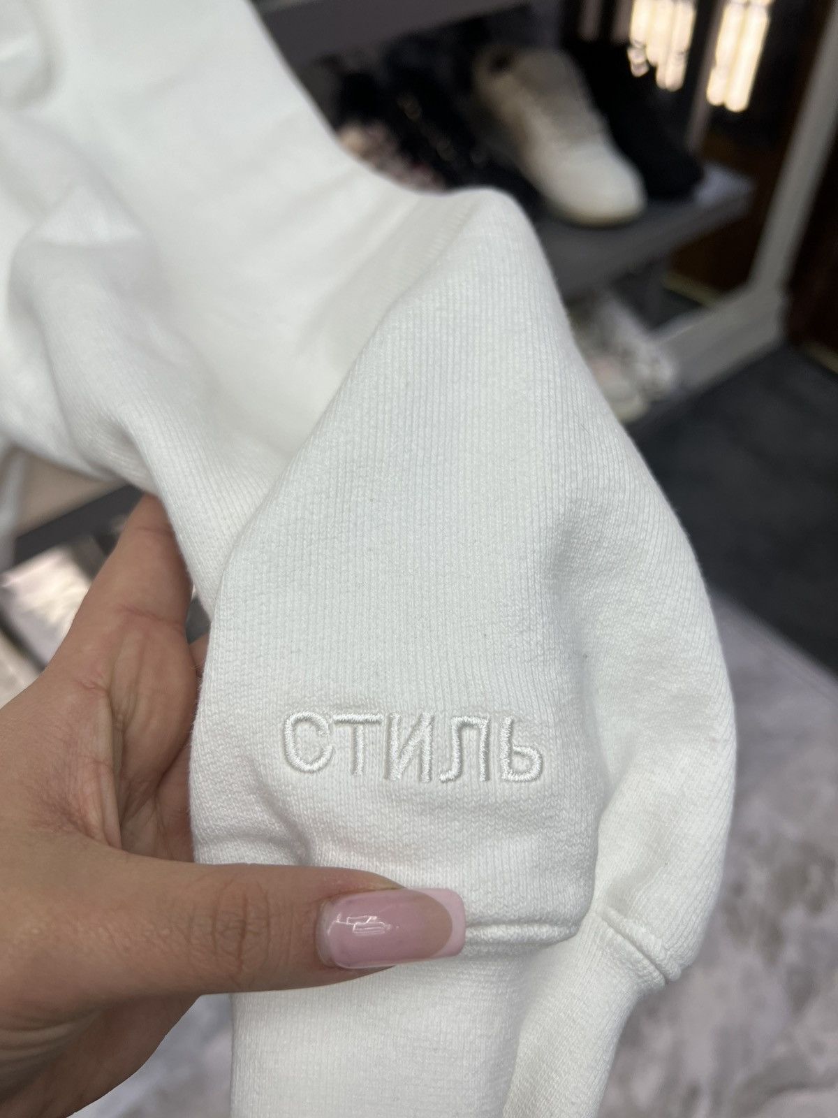 Heron Preston Heron Preston White Hoodie Size US M / EU 48-50 / 2 - 8 Thumbnail