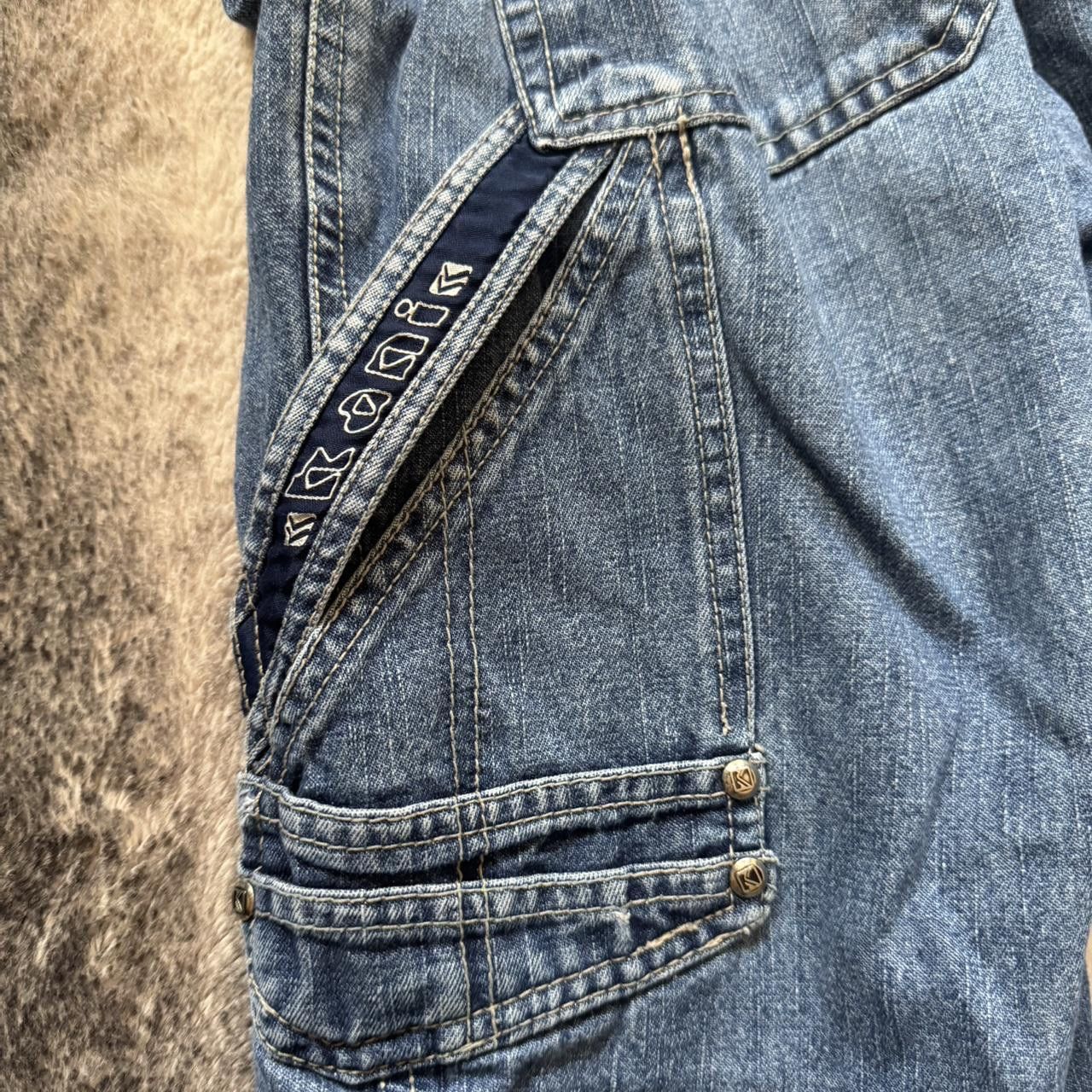 Vintage Vintage 90s Karl Kani Carpenter Style Baggy Jeans Size US 32 / EU 48 - 5 Thumbnail