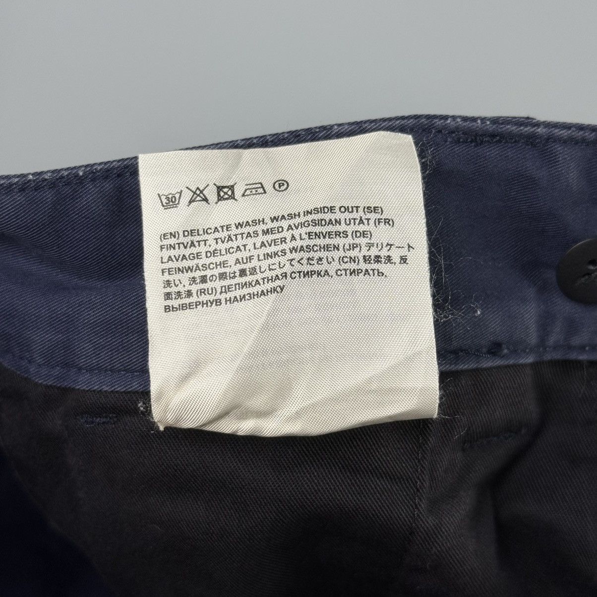Acne Studios Acne Studios - Chino Straight Trouser Pants Size US 31 - 9 Thumbnail