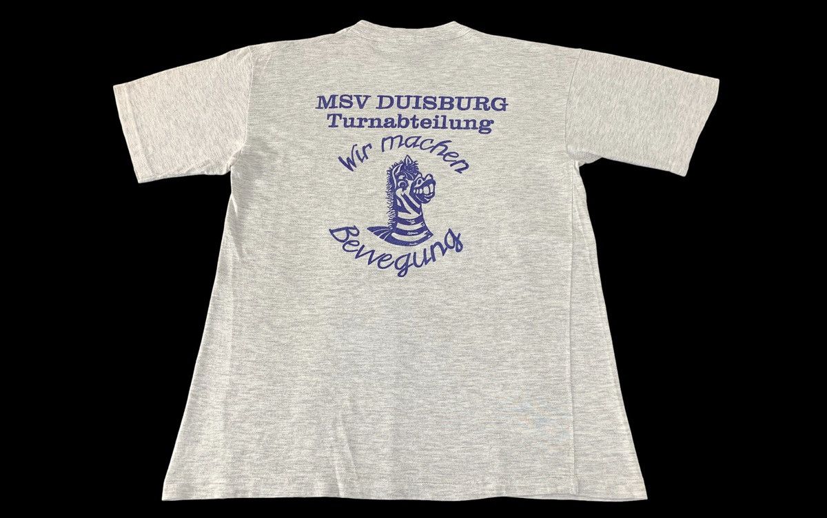 Other 90s Gotzen MSV Duisburg Turnabteilung Wir Machen Printed Tee Size US S / EU 44-46 / 1 - 1 Thumbnail