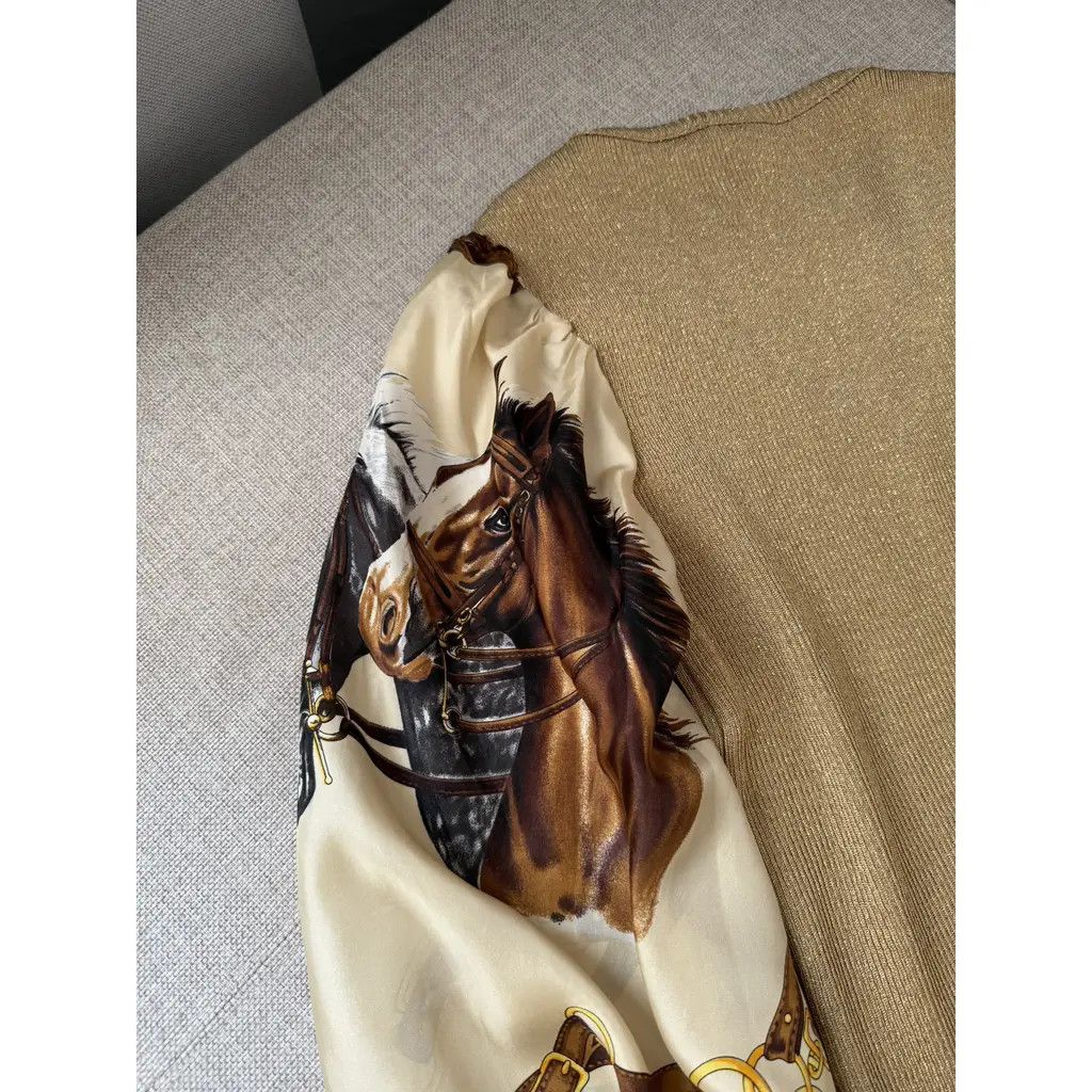 Dolce & Gabbana Dolce & Gabbana Vintage Equestrian Knit Jumper Size Small Size S / US 4 / IT 40 - 5 Thumbnail